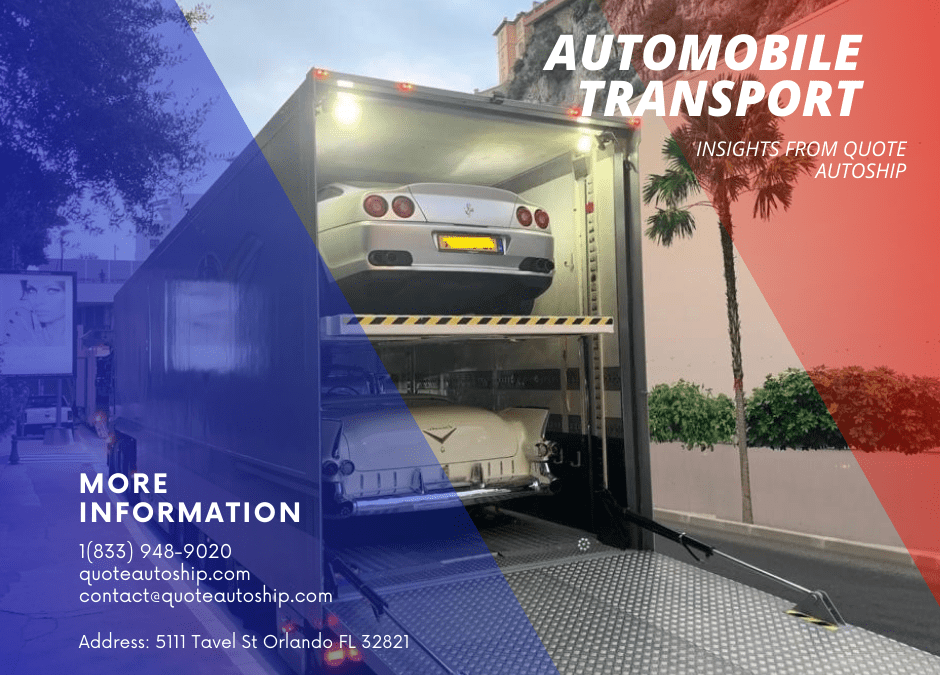 Automobile Transport: Insights from Quote Auto Ship